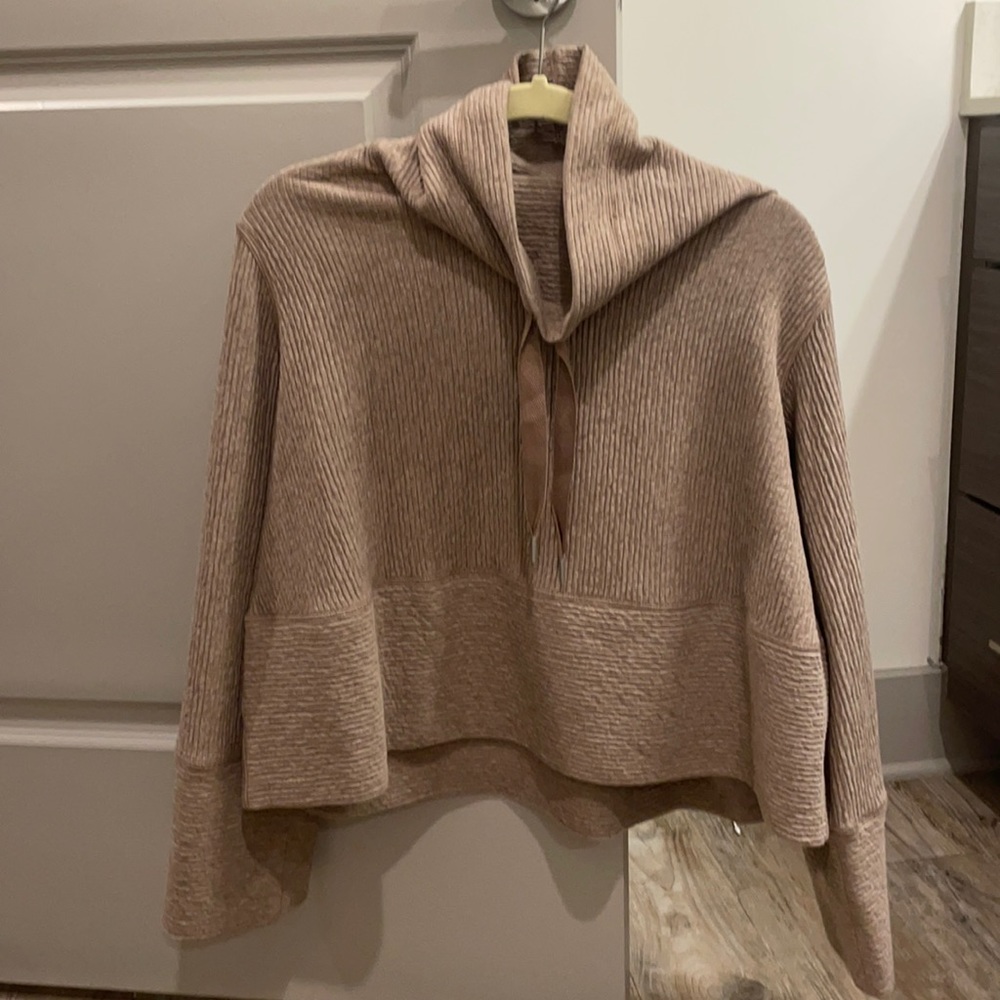 Lululemon tan sweater worn once